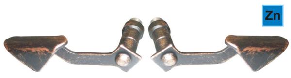 Ziertürdrücker L135, d17,5mm, Zn