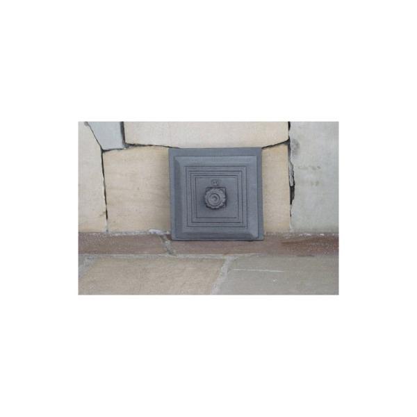 Kleine Revisionstür aus Gusseisen  17x17cm