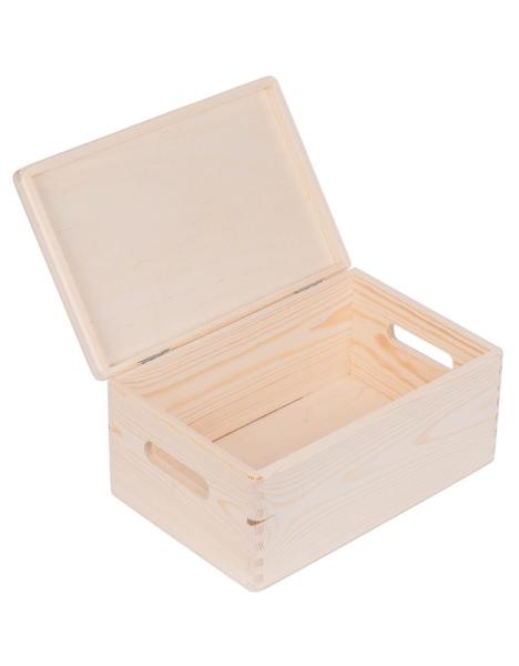 10 Stück Aufbewahrungsbox Holzkiste mit Deckel Schmuckkiste "kasten mit deckel 20x30"