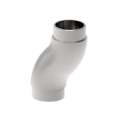 Rohrverbinder flexibel - für Rohr 42,4 x 2,0 mm - V2A matt gebürstet